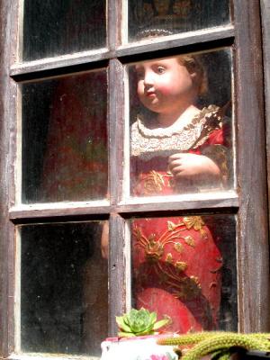 Window with Figurine