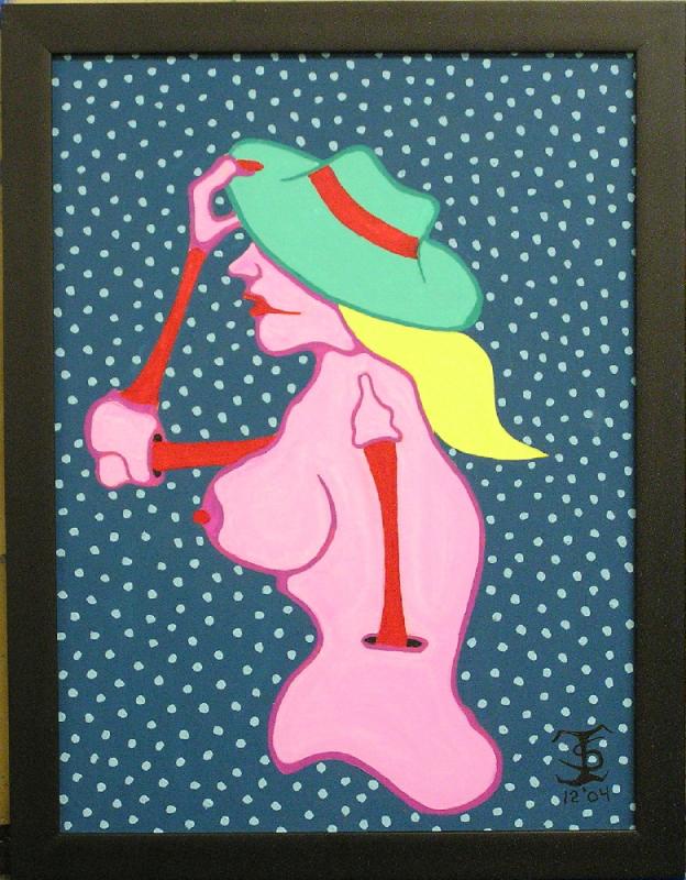 054 - Tipping Her Hat