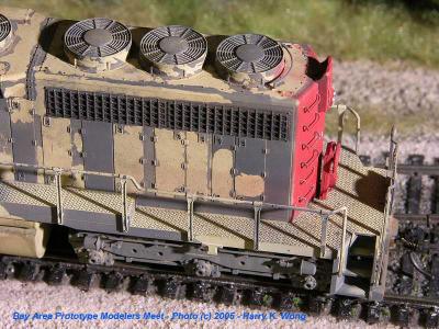 SP Desert Storm SD40R 7319 by Tracey Hamada
