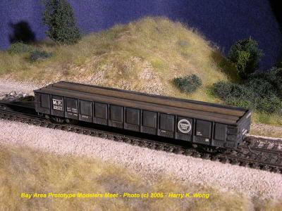 MP 22071 Gon from Sunshine Models with Pole Load - Model by Tony Thompson