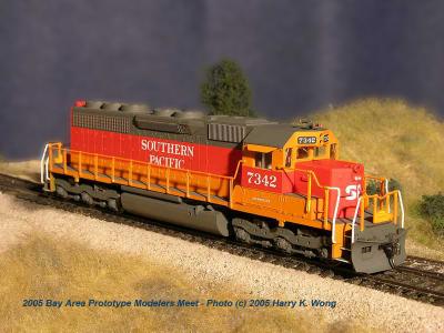 SP SD40R 7342. Model by Tracey Hamada