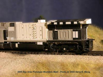 GE AC6000CW. Model by Clyde King