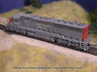 SP SD45X 9500. Model by Elizabeth Allen