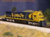 ATSF C30-7 8134 by Rich Melconian