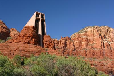 Chapel of the Holy Cross in Sedona, Arizona.