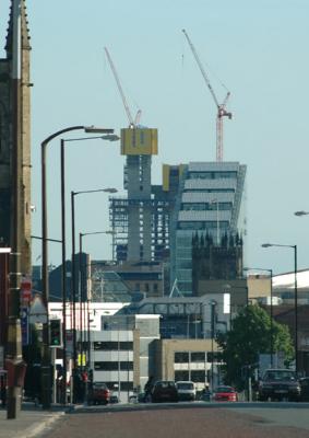 Beetham tower from Cheetham Hill, May 2005