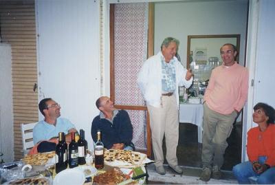 10/2000 Numana (AN) - Daniele C., Mauro B., Mario S., Mauro F., Sig,ra Sardini