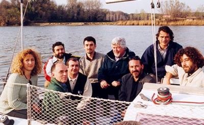 2001 Pisa - Silvia, Franco, Marcello,Mauro L., Sergio B., Anonimo, Enzo, Ferdinando, Andrea M.