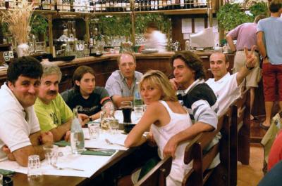 07/2001 NCC Rimini - Marco R, Renato, Stefano, Adriano, Laura, Rodolfo, Mauro F.