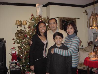 Judith Castillo and family