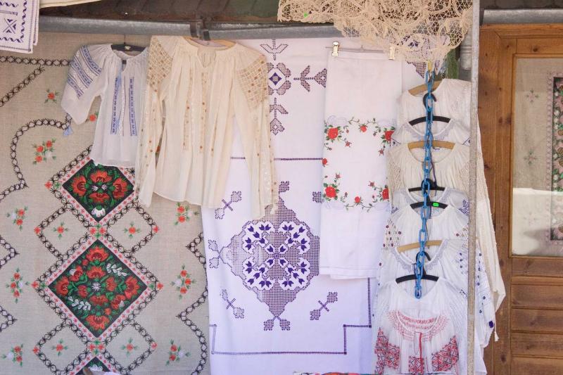 Embroidery stall