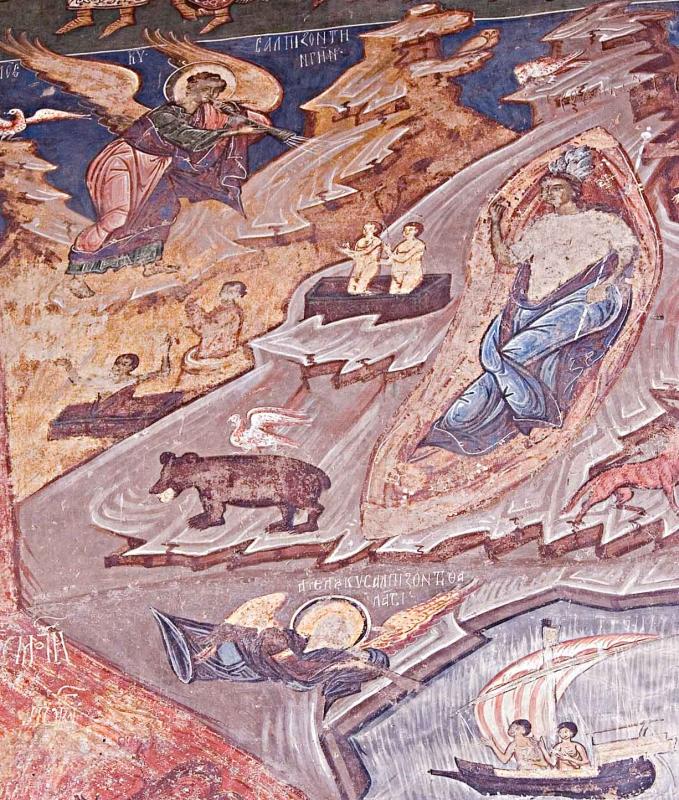 Fresco with Bear