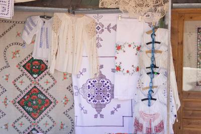Embroidery stall