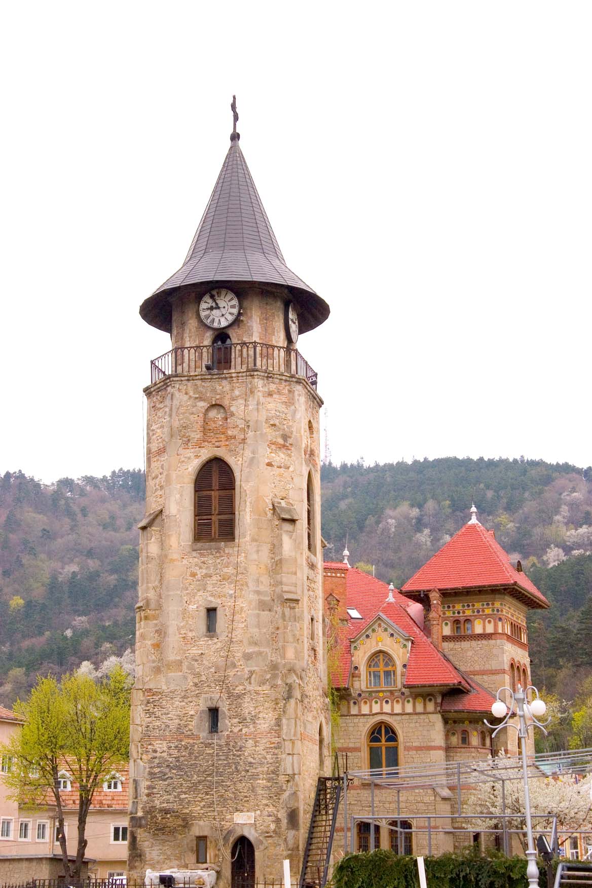 Old tower in Piatra Neamt