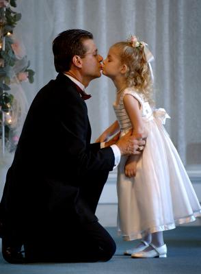 May 22 2005, Daddy wishing his girl good luck.