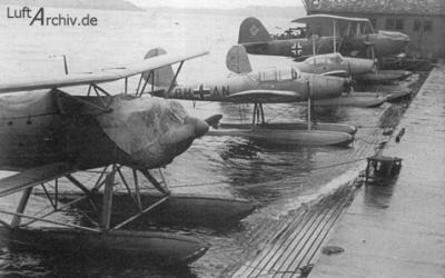 Arado i Sandviken Sjoeflyhavn WWII-Luftarchiv.de