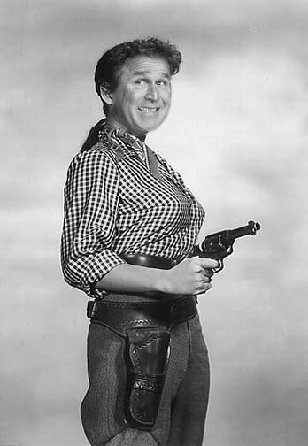 Dubya Shooting Blanks