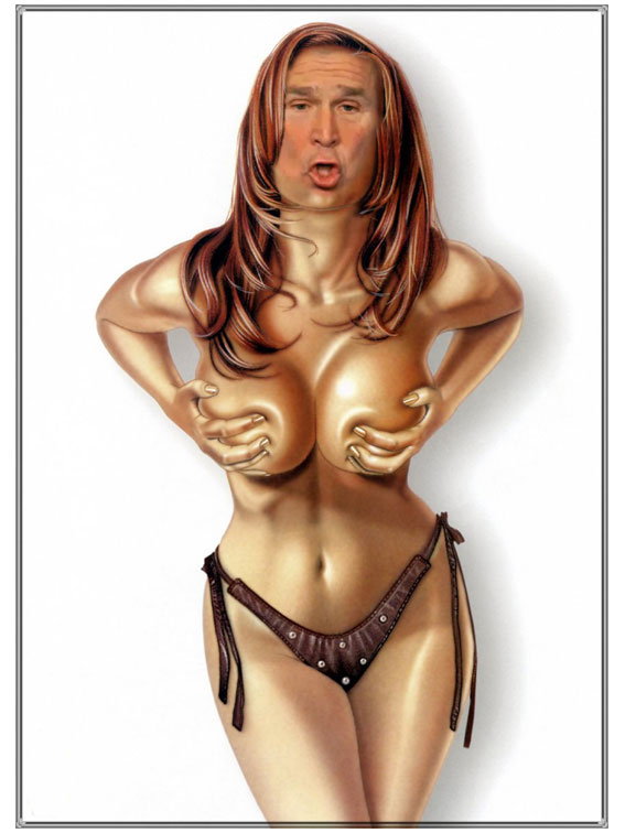 Dubya Boobies