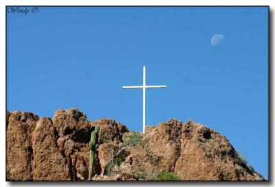 Cross & Moon