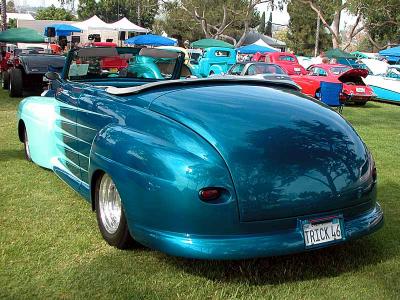 Custom 1946 Ford Convertable - Taken at the Signal Hill DARE Car Show 2003