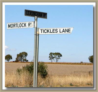 Tickles Lane sign