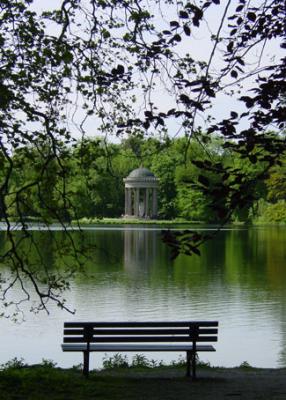 Lake in Nymphenburg Garden