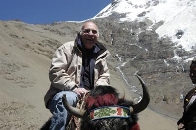 yak rider tibet