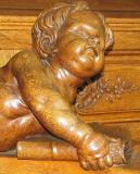 bébé en bois