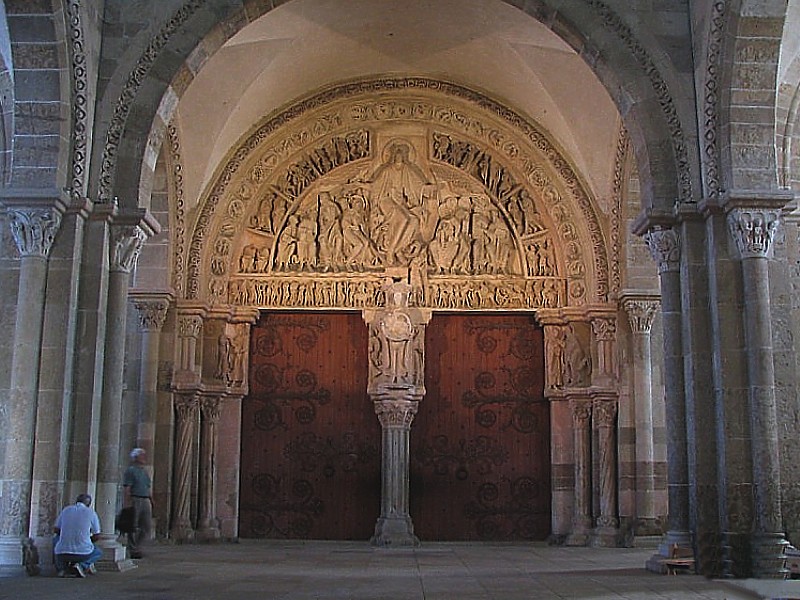 Porte intrieure, Vezelay