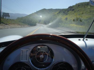 Looking up the road