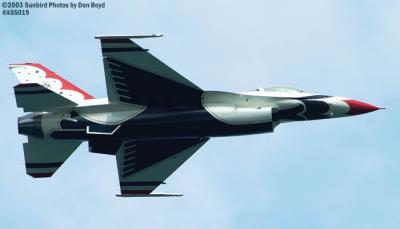 USAF Thunderbird military aviation air show stock photo #4383