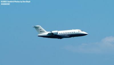 Hop-A-Jet Bombardier CL-600-2B16 N604HJ corporate aviation stock photo #4245C