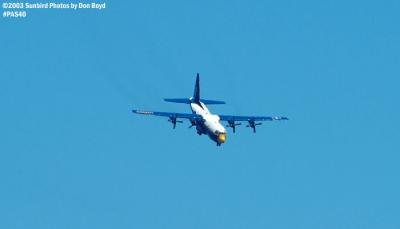 USMC Blue Angels C-130T Fat Albert (New Bert) #164763 short field landing demo military aviation stock photo #4142