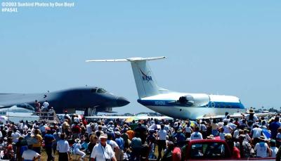 NASA G-1159 N948NA military aviation air show stock photo #4144