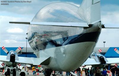 NASA Aerospacelines 377SGT-201F Super Guppy N941NA aviation air show stock photo #3774