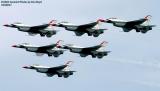 USAF Thunderbirds military aviation air show stock photo #4380