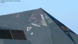 USAF F-117A Nighthawk AF81-798 from 49th Fighter Wing, Holloman AFB military aviation air show stock photo #4104