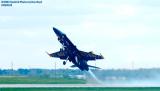 USN Blue Angels F/A-18 Hornet takeoff military aviation air show stock photo #3734