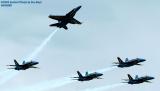 USN Blue Angels F/A-18 Hornets military aviation air show stock photo #3761