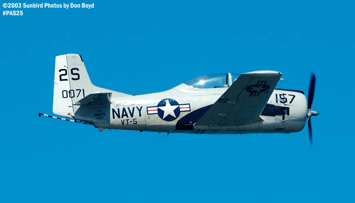 T-28B aviation warbird stock photo #4115