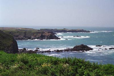 view from B&B