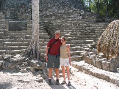 Anne and Randy at Coba.JPG