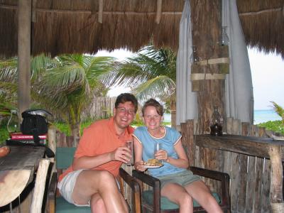 Anne and Randy at the Beach Bar.JPG