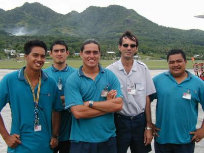 Air Rarotonga Ground Crew