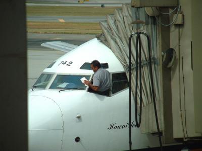 A/C 742 gets a Windshield wipe down