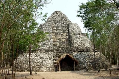 068 - Coba, just one of the 6500 buildings on the site