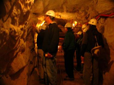 Mine tour