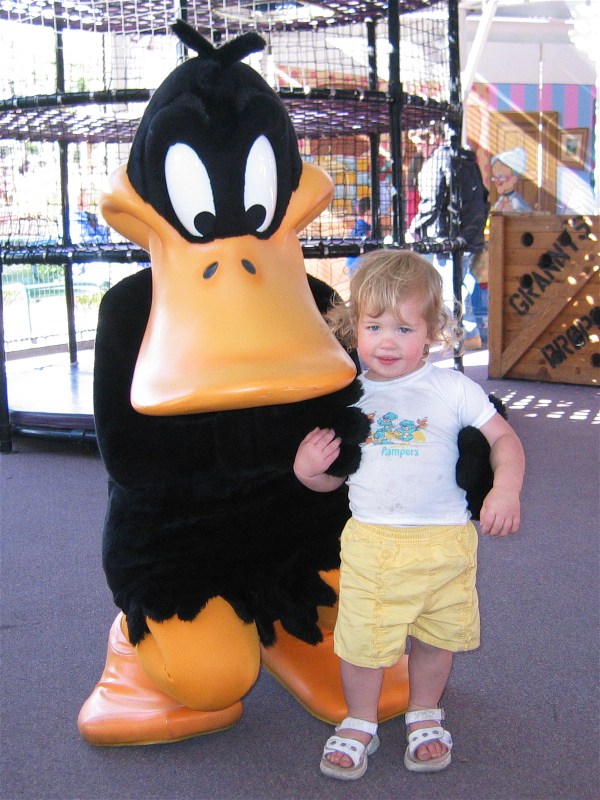 Duffy Duck and Lili
