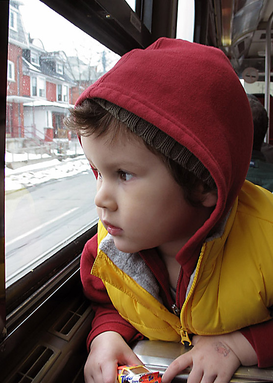 On the Bathurst Street Car