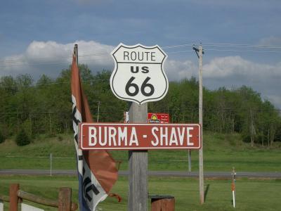 Route 66 - Burma Shave